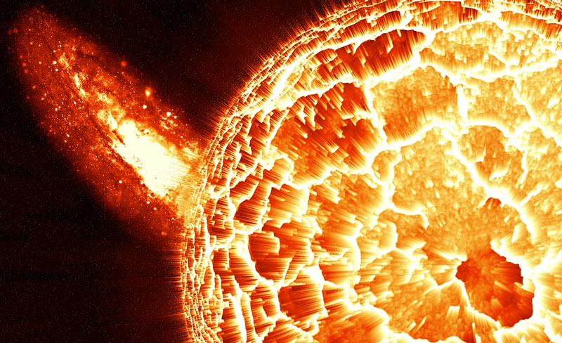 10 تا از عجایب منظومه شمسی - شگفت انگیز ترین حقایق جالب علمی انفجار خورشید