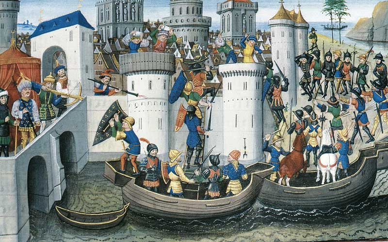 تاریخ جنگ های صلیبی - خلاصه وقایع هشت جنگ صلیبی بزرگ در قرون وسطی