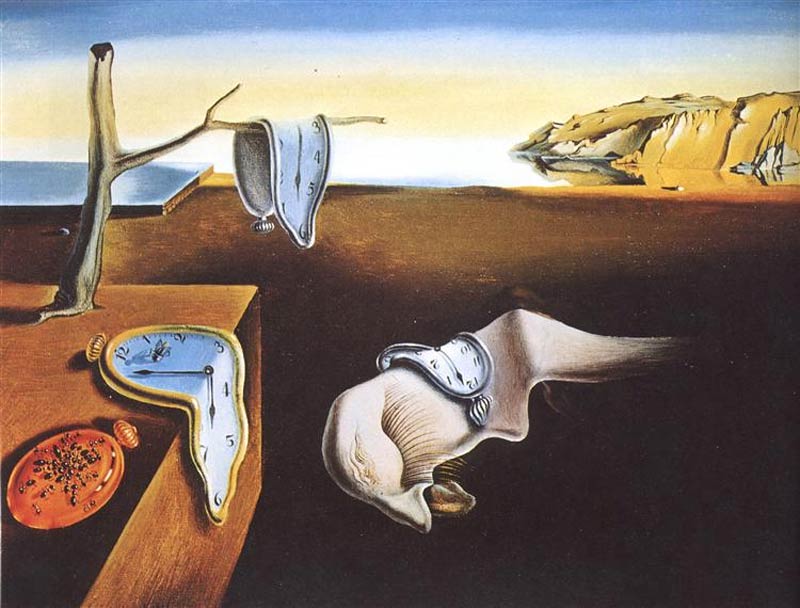 ساعت ها ثبات حافظه اثر سالوادور دالی مشهور ترین نقاشی سورئال