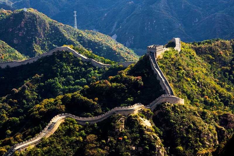 دیوار بزرگ چین جاهای دیدنی چین