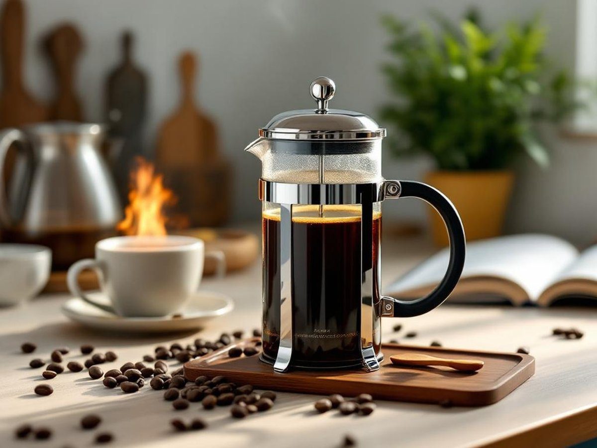 راهنمای کامل استفاده از فرنچ پرس برای تهیه قهوه دمی - تصویر 1