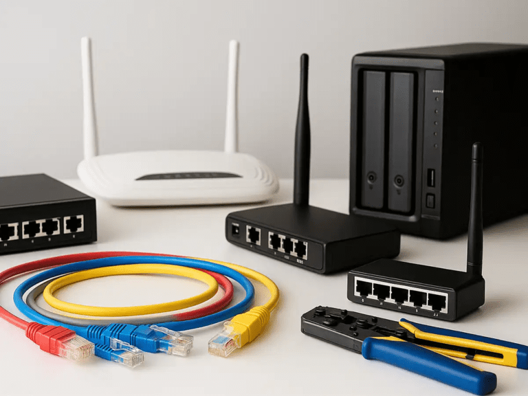 انواع تجهیزات شبکه